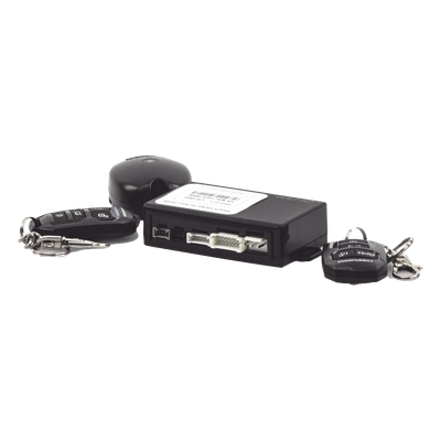Alarma Vehicular Profesional de 1 vía con modulo CM2500 compatible con GPS X1-MAX LTE para App | SIERRA STORE