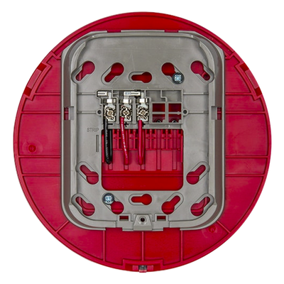 Base AV inalámbrica direccionable / Montaje en techo / Color rojo / Red malla Clase A / Serie L System Sensor / Paneles ES-200X | SIERRA STORE