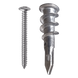 Taquete Metálico Autoperforable / Zinc / 22 kg Capacidad / 8 x 1 1/4" / Paneles de Yeso | SIERRA STORE