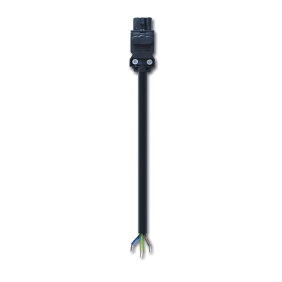 Cable de Alimentación LED / Conector Plug & Play / 1 m (3.3 ft) / 10A / UL / Flexible para Canaletas | SIERRA STORE