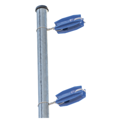 Aislador de Esquina para Cerco Eléctrico / 18 kV / Resistencia 10.2 kg / Anti UV / 66 mm x 31.6 mm | SIERRA STORE