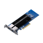 Adaptador de Red Synology E10G30-T2 | Doble Puerto 10 GbE | PCIe 3.0 x8 | Com...