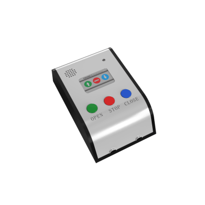 HIKVISION TMG080-3 - Controlador de Barrera TMG080-3 / Tres Botones Cableados / Funciones Abrir-Detener-Cerrar / Material ABS / Color | SIERRA STORE