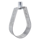 Abrazadera Tipo Pera / 2 1/2" (77 mm) / Carga 426 kg / Cincado Electrolítico 5 micras / Tuerca 3/8" / Montaje Rápido | SIERRA STORE