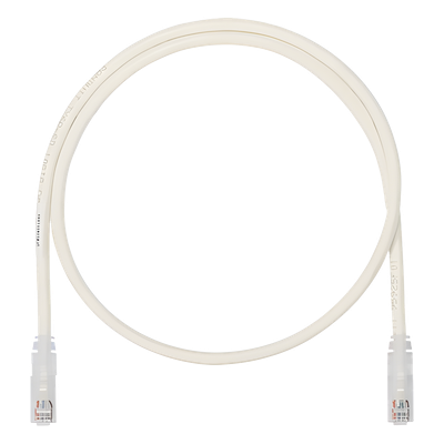PANDUIT UTP6ASD5 - Cable de Parcheo UTP / Cat6A / 26 AWG / CM / 1.52 m (5 pies) / Color Blanco Mate | SIERRA STORE