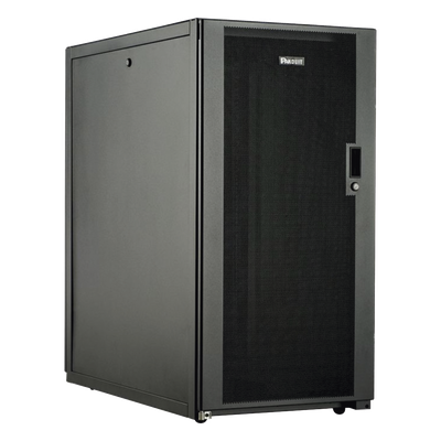 PANDUIT E6412B2 - Gabinete de Piso / 24 UR / 600 mm Ancho / 1070 mm Profundidad (42.12') / Puertas Ventiladas 69% / Carga Estática 567 | SIERRA STORE