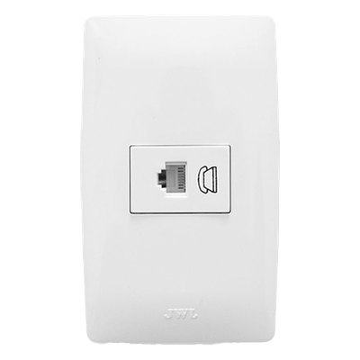 Toma Telefónica / Color Blanco. | SIERRA STORE