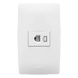 Toma Telefónica / Color Blanco. | SIERRA STORE