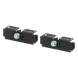 PANDUIT WGSPL1218BL - Kit de 2 Clips para Unión de Charolas Wyr-Grid de , Compatible con 8 y 12 in de Ancho, Color Negro | SIERRA STORE