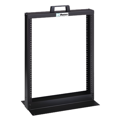 PANDUIT R2P26 - Rack de Dos Postes / 13 Unidades de Rack / 19 in EIA-310D / Aluminio / Carga 300 lb (136 kg) / Rieles Roscados #12-24 | SIERRA STORE