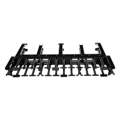 PANDUIT NM1 - Organizador de Cables Horizontal / Alta Densidad / Doble Frontal y Posterior / Rack 19in / 1UR / Negro | SIERRA STORE
