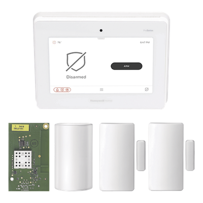 Kit panel de alarma todo en uno / pantalla táctil 7 pulgadas / tecnología SiX / sensor PIR / 2 contactos magnéticos / batería de | SIERRA STORE
