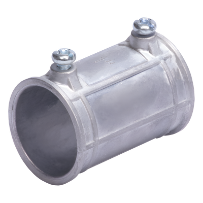 Cople para Tubo Rígido / 2" (52 mm) / Galvanizado por Inmersión / Tornillo Pared Delgada / Acero Semipesado / Interior Baja Corrosión | SIERRA STORE