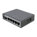 Router hEX S / 5 Puertos Gigabit Ethernet / 1 Puerto SFP 2.5G / Dual-Core ARM / 512 MB RAM / RouterOS V7 / PoE-In y PoE-Ou...