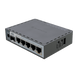 Router hEX S / 5 Puertos Gigabit Ethernet / 1 Puerto SFP 2.5G / Dual-Core ARM / 512 MB RAM / RouterOS V7 / PoE-In y PoE-Ou...