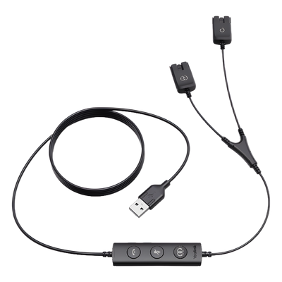 Cable para Entrenamiento en “Y” para Diademas Yealink de la Serie YHS (10 PIEZAS) | SIERRA STORE