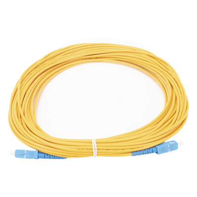 LINKEDPRO BY EPCOM LPSM3SCUSCUS20 - Jumper de Fibra Óptica / Monomodo OS2 G.652D / SC/UPC - SC/UPC / Simplex / 20 m (65.6 ft) / 3 mm | SIERRA STORE
