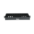 PANDUIT WMPSE - Organizador de Cables Horizontal / Doble Frontal y Posterior / Rack 19in / 1UR / ABS Monolítico / Categoría 5e/6 | SIERRA STORE