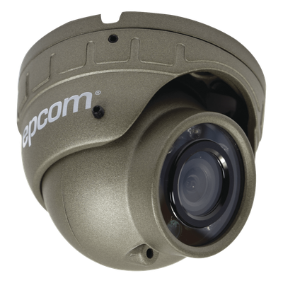 EPCOM XMRDOMEAHD - Cámara mini domo AHD para solución móvil de 1MP para interior con audio | SIERRA STORE