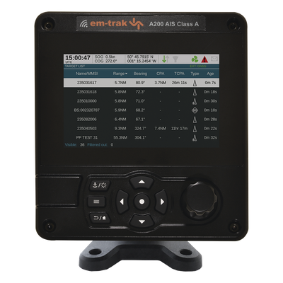 Transreceptor AIS Clase A / Certificación SOLAS / IPX6/IPX7 / GPS de Alta Precisión / WiFi y NMEA 0183/2000 | SIERRA STORE