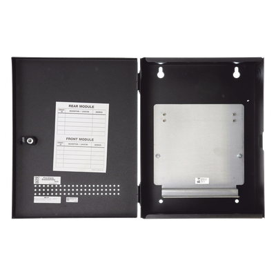 Gabinete Metálico para Módulos de Control / Hasta 2 Módulos / Bisagras Izquierdas / Montaje en Pared / Acero con Pintura en Polvo | SIERRA STORE