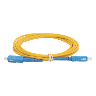 LINKEDPRO BY EPCOM LPSM3SCUSCUS3 - Jumper de Fibra Óptica Monomodo / SC/UPC-SC/UPC / Simplex / 3 Metros (9.84 Pies) / 3mm / OS2 G.652D | SIERRA STORE