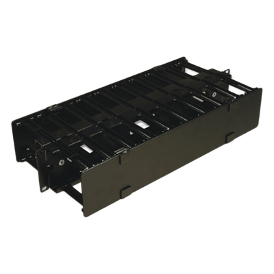 SIEMON HCM-6-2UD - Organizador de Cable Horizontal / Doble Profundidad 6in (152mm) / Rack 19in / 2UR / Alta Densidad | SIERRA STORE