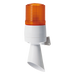 Torreta de Señalización LED / Luz Ámbar Fija y Destellante / Buzzer 95 dB / 24 VCD / IP54 / Ø60 mm | SIERRA STORE