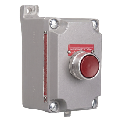 Estación de Control / Pulsador Momentáneo NC / 10 A / 50-60 Hz / Áreas Clasificadas Clase I y II / Conduit 3/4' / -50 a 40 °C | SIERRA STORE