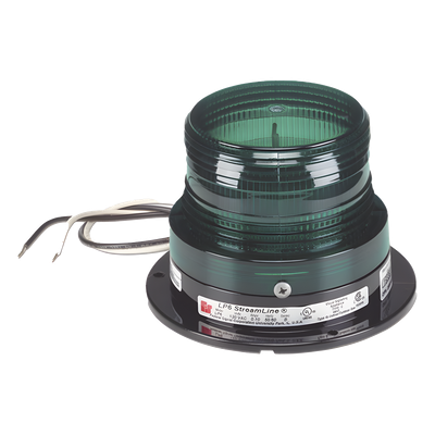 Luz estroboscópica / 120 VCA / 175,000 cd / 3-5/8' (92.5 mm) / Verde / Mini Streamline | SIERRA STORE