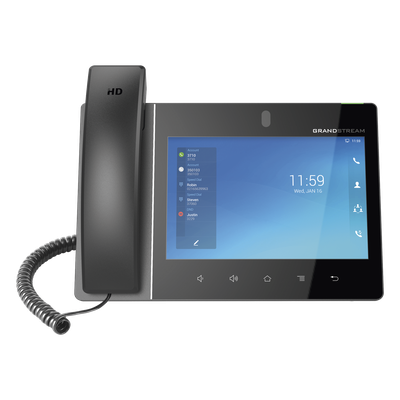 Videoteléfono IP Android / 16 Líneas SIP / Pantalla Táctil 8" / Wi-Fi 6 / Bluetooth 5.0 / PoE+ / Cámara 2 MP con Obturador de | SIERRA STORE