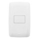 Placa Ciega / 78 x 118 mm / ABS Resistente / IP20 / Interior / 10A / 127V~ 60Hz | SIERRA STORE