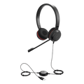 Auricular Profesional UC / Conectividad Dual USB y 3.5 mm / Micrófono con Cancelación de Ruido / Controlador en Cable con LED / Plug | SIERRA STORE