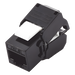 LINKEDPRO BY EPCOM LP-KJ-516-TTBK - Módulo Jack Keystone / Cat5e / Toolless / Terminación 180° / UTP / 1 Puerto / Color Negro | SIERRA STORE