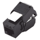 LINKEDPRO BY EPCOM LP-KJ-516-TTBK - Módulo Jack Keystone / Cat5e / Toolless / Terminación 180° / UTP / 1 Puerto / Color Negro | SIERRA STORE