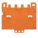 Placa de Retención de Cables / Para Portadores de Montaje / Serie 221 y 222 / Snap-in / 4 mm Ancho / 5.6 g Peso - WAGO