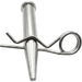 Pasador Cónico + R-clip Set / Compatible con Truss 40x40 cm / Acero de Alta Resistencia Forjado / Galvanizado / Zincado / Largo 92 mm | SIERRA STORE