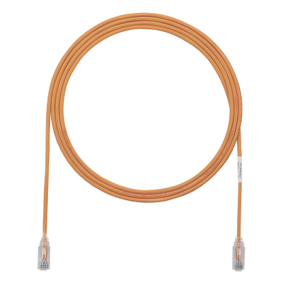 PANDUIT UTP28SP3OR - Cable de Parcheo / Cat6 UTP / 28AWG Diámetro Reducido / 0.91 m (3 ft) / Naranja | SIERRA STORE