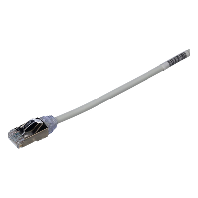 PANDUIT STP28X1MIG - Patch Cord Cat6A / 28 AWG / S/FTP Blindado / CM/LS0H / 1 Metro (3.28 Pies) / Gris | SIERRA STORE