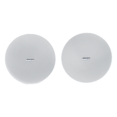 Kit de Bocinas de Plafón / 6.5 in / Bluetooth 5.0 / 2 x 20W RMS / Frameless / Woofer + Tweeter Coaxial / 70 Hz - 20 kHz | SIERRA STORE