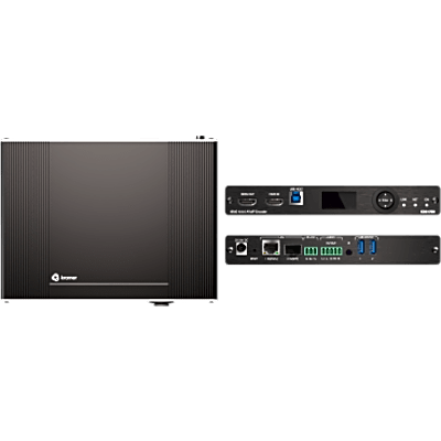 Codificador AVoIP 4K60 4:4:4 | Transmisión por Ethernet o Fibra | Audio Dante, USB, IR, RS-232, CEC | Códec Visualmente Sin Pérdidas | SIERRA STORE