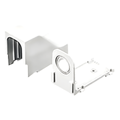 PANDUIT DCEFXWH-X - Accesorio para Techo Falso/Entrada / Conexión Tubería 1/2 a 1 In / Compatible Canaletas LD3, LD5 y LD10 / UL94V-0 | SIERRA STORE