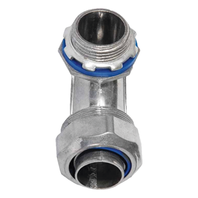 Conector Curvo para Tubo Liquidtight / 1" (25 mm) / Acabado Bruñido / UL 514B / NEMA FB-1 | SIERRA STORE