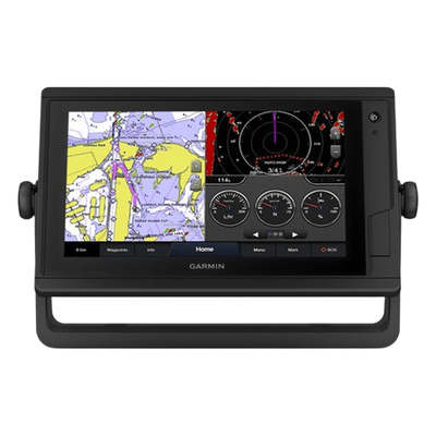 Chartplotter Náutico / 9" WSVGA Táctil / 1024x600 px / GPS+GLONASS 10 Hz / IPX7 / 10-32V DC / Compatible Sondas Garmin / Mapas | SIERRA STORE