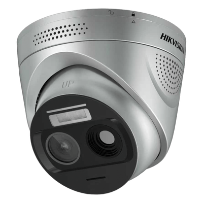 HIKVISION HF-VT343 - Cámara IP Turret / Detección Térmica de Incendios / 4 Megapíxel Óptico + 1 Megapíxel Térmico / Doble Espectro / | SIERRA STORE