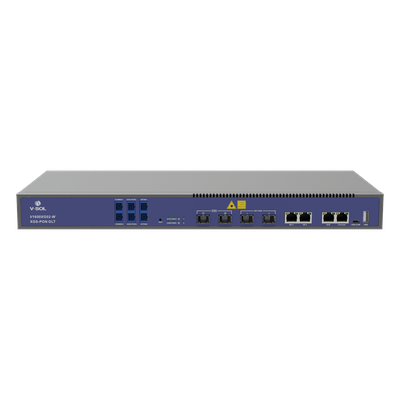 OLT / 2 Puertos XGSPON/GPON con WDM / 4 Puertos Uplink / Hasta 512 ONUs / 1.45 x 0.66 x 0.14 pies | SIERRA STORE