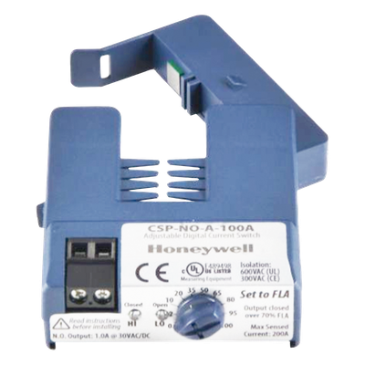 Interruptor de Corriente de Núcleo Dividido / Umbral Preajustado / Rango 0.50 a 100 A / Detección de Fallas en Motores y Bombas | SIERRA STORE