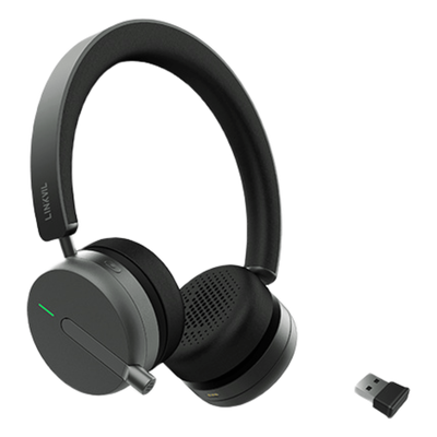 Auricular Inalámbrico LINKVIL DH50-B con Bluetooth 5.4 y Micrófono Retráctil con Cancelación de Ruido | SIERRA STORE