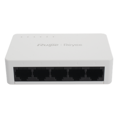 Switch No Administrable / 5 Puertos 10/100 Mbps / Visibilidad Cloud / Plug & Play / 1 Gbps Switching Capacity | SIERRA STORE