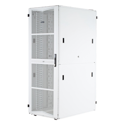 PANDUIT XG64212WS0001 - Gabinete para Centros de Datos / 42 UR / 600 mm Ancho / 1070 mm Profundidad (3.5 pies) / Acero / Blanco | SIERRA STORE